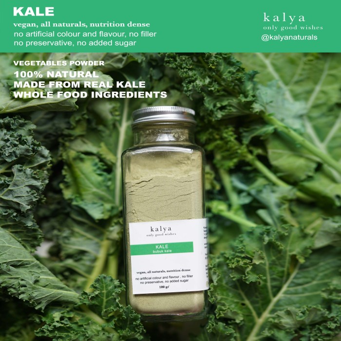 

KALE powder bubuk sayuran kale superfood antioxidant smoothies