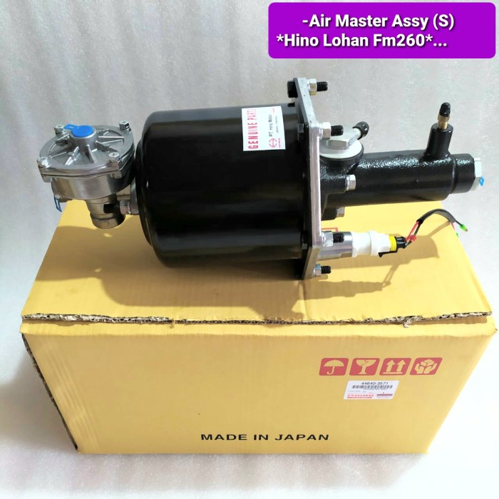 Air Master Assy Boster Rem Angin Hino Lohan FM260 Short Pendek