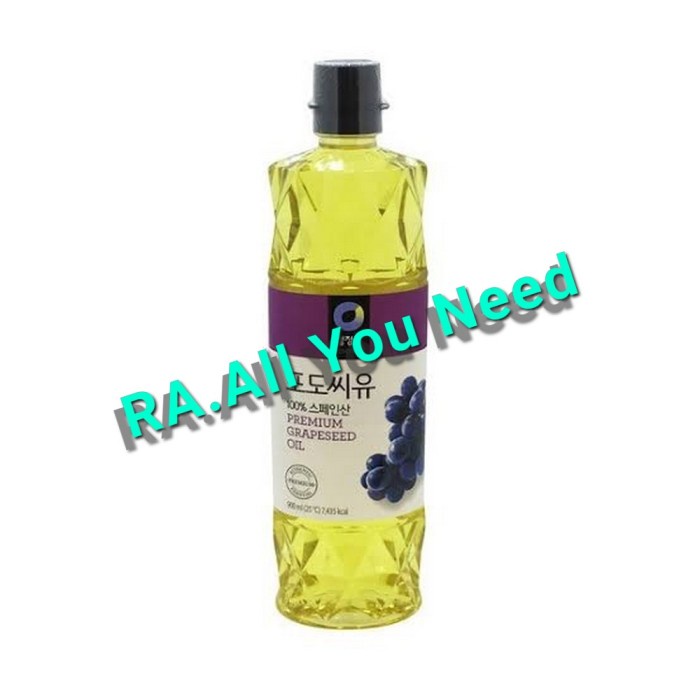 

Chungjungone grapeseed oil 900 ml/minyak biji anggur made in korea