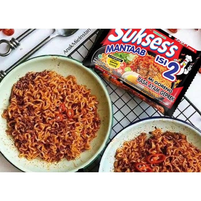 

Mie Goreng Instan Sukses Rasa Ayam Geprek isi 2 ORIGINAL