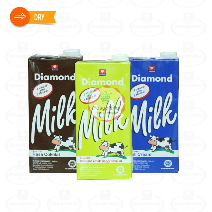 

Diamond Milk Uht Full Cream 1liter