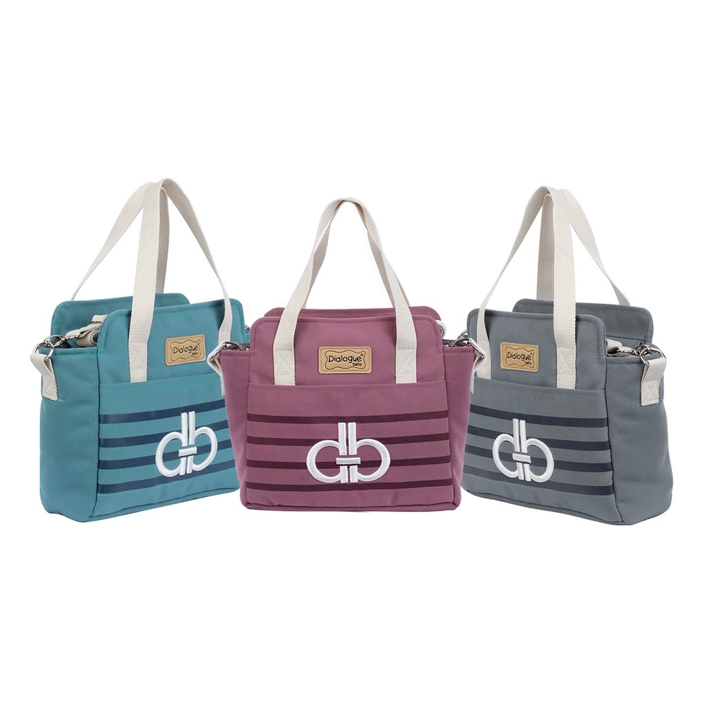 Tas Baby + Tempat Botol Susu Dialogue Baby Grand Series - DGT7414 / DGT7415 / DGT7416 / DGT7417
