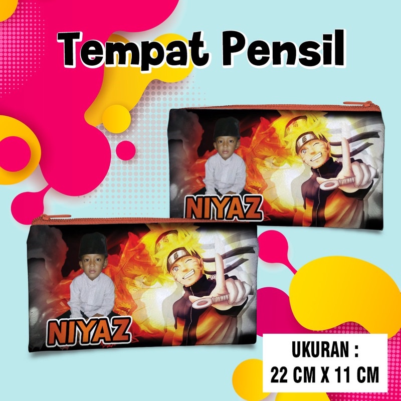 

produk baru Tempat Pensil Nusa & Rara Pencil Case Dompet Wadah Kostak Kotak Penyimpanan