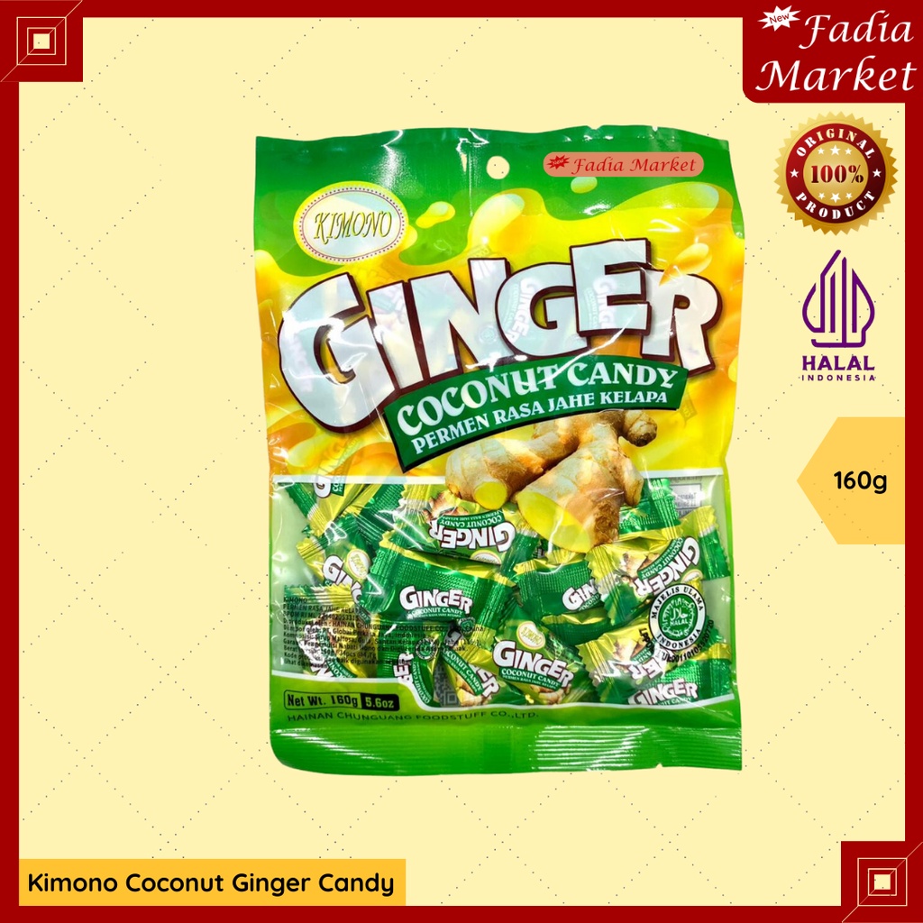 

Kimono Coconut Ginger Permen Jahe Kelapa 160g