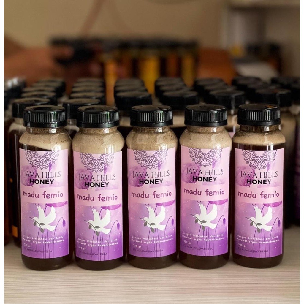 

MADU FEMIO JAVA HILLS HONEY MUMTAZ HERBA 330Gram