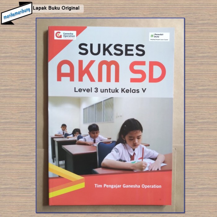 ⭐BARU (DISKON)⭐ Buku AKM Level 3 untuk Kelas 5 SD Ganesha Operation