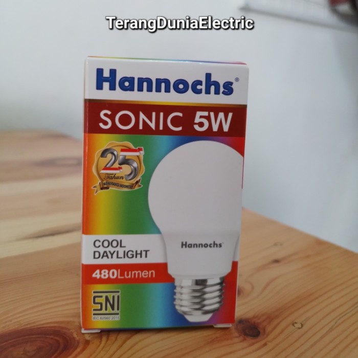 LAMPU HANNOCHS SONIC 5 WATT TERMURAH