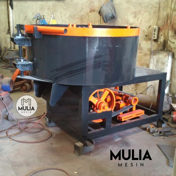 Mesin Mixer Batako mesin pengaduk Material Bahan Batako atau Pavi Best
