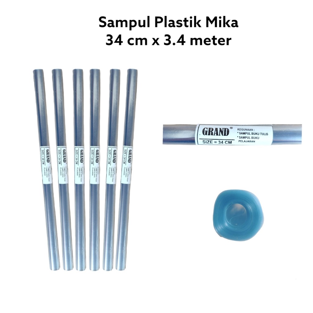 

Sampul Plastik Roll Grand 34 cm x 3.4 M Sampul LKS Buku Besar – Satuan Terlaris