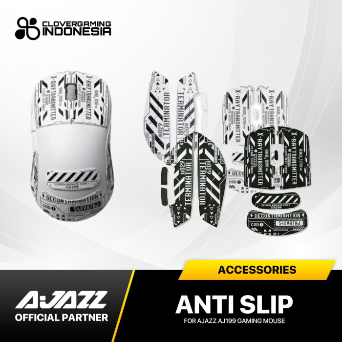 Ajazz AJ199 AJ-199 Garskin Anti Slip Grip Tape