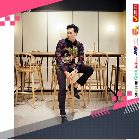 BATIK STYLE JAWA KEREN TERLARIS /MENSBATIK - batik pria - kemeja batik - batik pria lengan panjang -