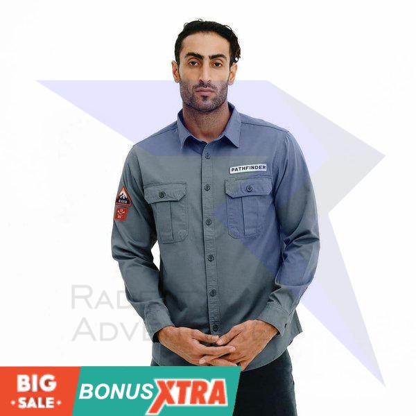 Kemeja EIGER1989 PATHFINDER SHIRT 2.0 Navy 91000 6782  Original MURAH AWET KECE BANDUNG