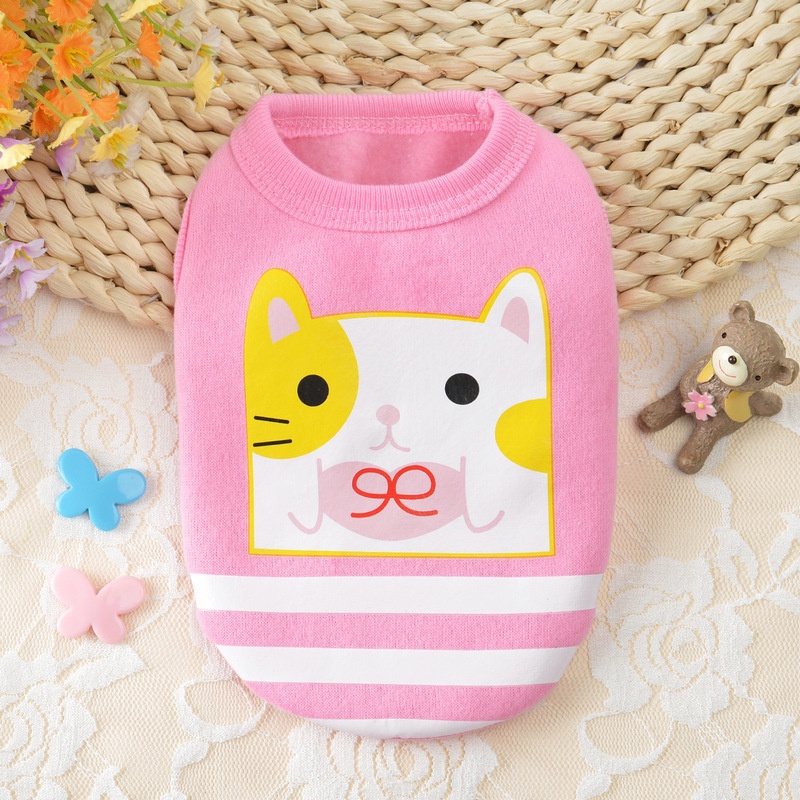 Fleece Puppy Clothes XXXS-S Size Putih/Pink/Orange/Biru/Merah Chihuahua/Kitten/Teacup Dog/Teddy Pets Hewan Peliharaan Lucu Anjing Kecil Baju Musim Semi/Musim Gugur/Dingin Pakaian Hewan Peliharaan