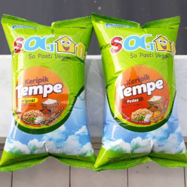 Keripik - Kripik Tempe Sogan Vegan &amp; Vegetarian &amp; Halal