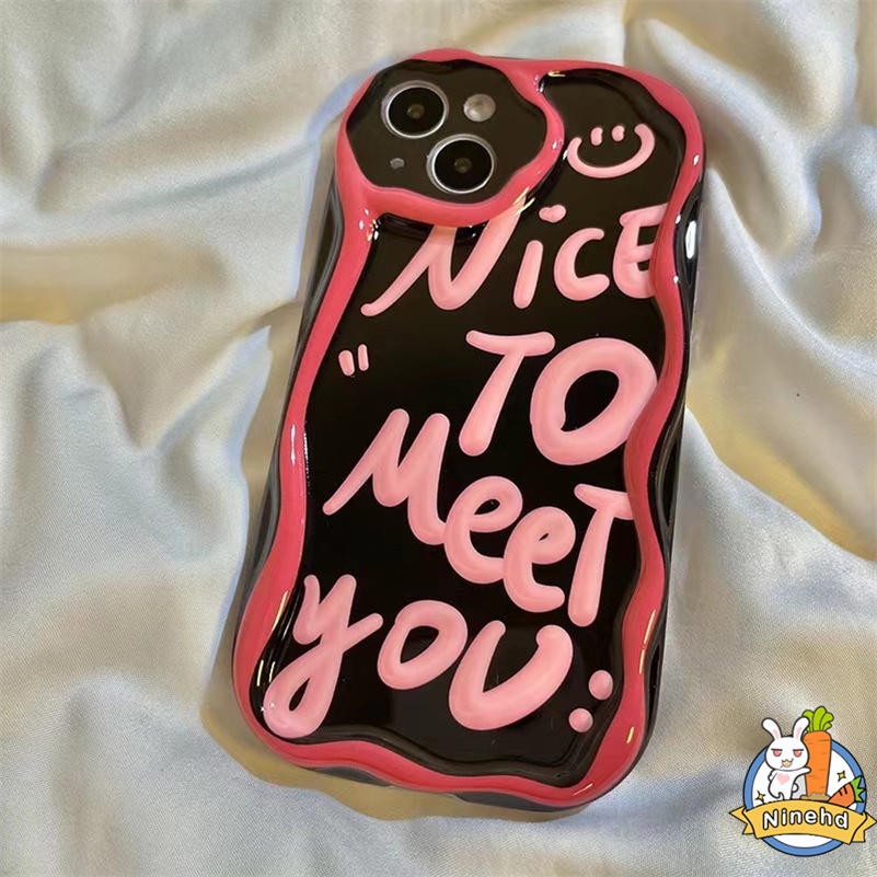 IPHONE Casing Kompatibel Untuk Iphone14 13 12 11 Pro Max X Xr Xs Max8 7 6 6s Plus SE 2020 Ins Gaya Baru Fashion Graffiti Inggris Casing Ponsel Canggih Silikon Glossy Penutup Perlindungan Shock