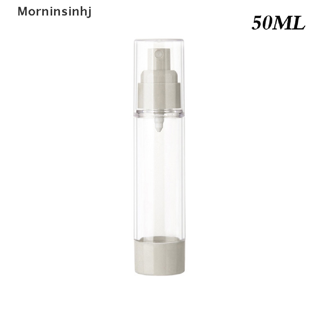 Mornin 15/30/50ml Botol Wadah Wadah Wadah Vacuum Airless Lotion Cream Isi Ulang id