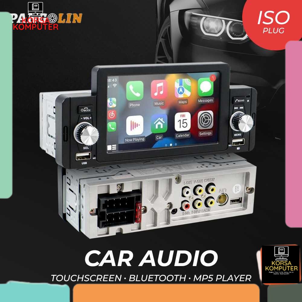 Audio Mobil Layar Sentuh Car Audio Touchscreen Bluetooth 1 DIN Stereo FM MP5 Player - SWM-160C Pango