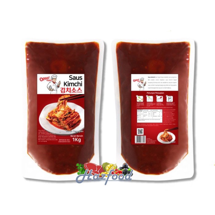 

Saus Instan Saus Kimchi Korea 1KG / Sauce Kimchi Korea Saus Oppa!Oppa