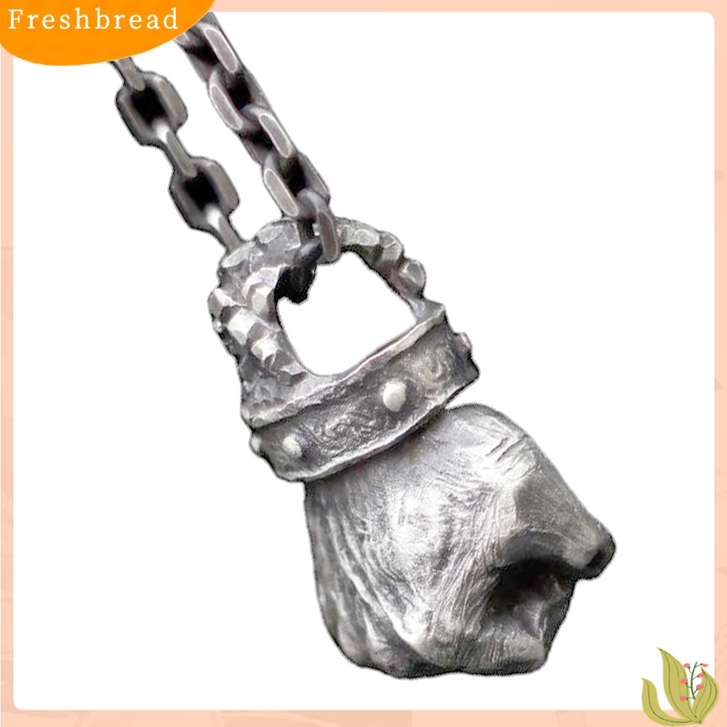 &lt; Freshbread &gt; Pendant Necklace Fist Vintage Alloy Gothic Kalung Liontin Tinju Ampuh Untuk Unisex