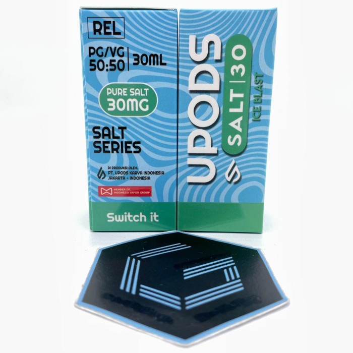 [SALT 30mg] - Upods ICEBLAST SALT 30ml 30mg by Upods Liquid Ice Blast