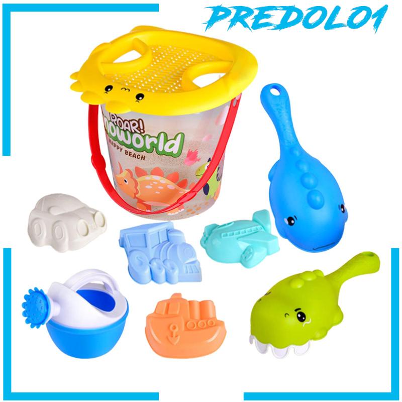 [Predolo1] Set Mainan Pasir Pantai Anak Kartun Dapat Digunakan Kembali Untuk Playground Sandpit Seaside