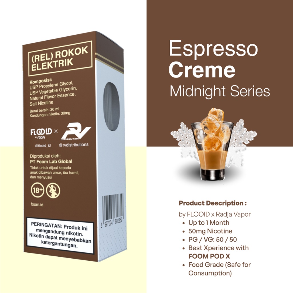 FLOOID MIDNIGHT SERIES - Espresso Creme