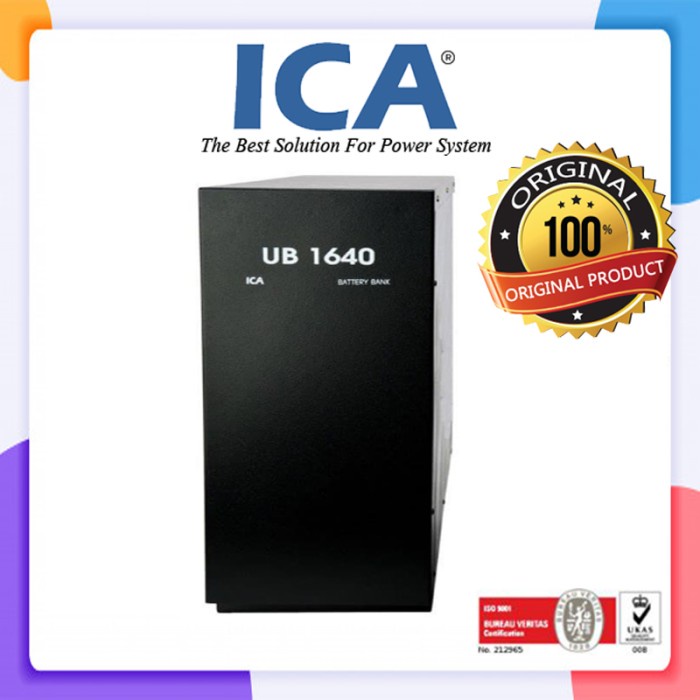 BATTERY BANK ICA UB-1640 UB1640 GARANSI RESMI