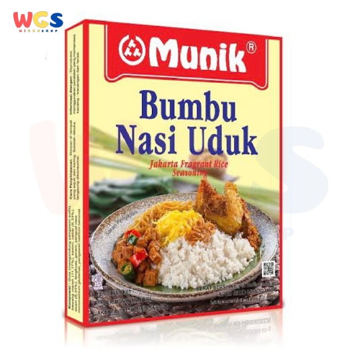 Munik Bumbu Nasi Uduk Jakarta Fragrant Rice Seasoning 68g - Halal