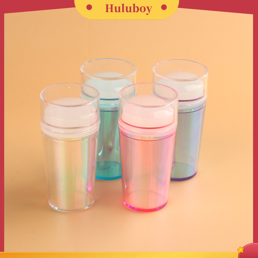 {In Stock} 1set Stempel Kuku Dapat Digunakan Kembali Non-Cacat Baik Daktilitas Putaran Silicone Stamper Kuku Transparan Alat Seni Untuk Manicure