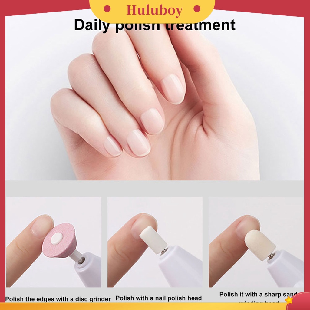 {In Stock} Mesin Bor Kuku Alat Paku Tembak Elektrik Portable Nail Sander Grinding Pen Untuk Rumah