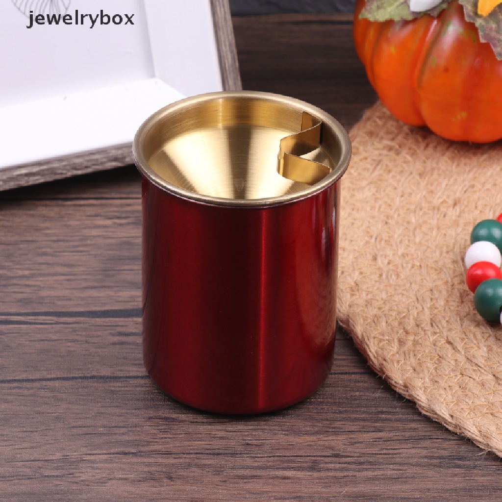 [jewelrybox] Asbak Stainless Steel Asbak Logam Tahan Angin Kurang Aksesoris Butik