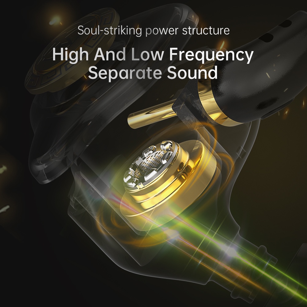 X7 Sports HIFI Dynamic Earphone In-Ear Wired DJ Music Headset Subwoofer Headphone Earbud Isolasi Kebisingan Dengan Mikrofon
