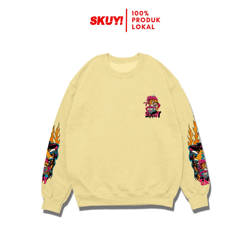 Crewneck Skuy Cream | Article Vol VIII