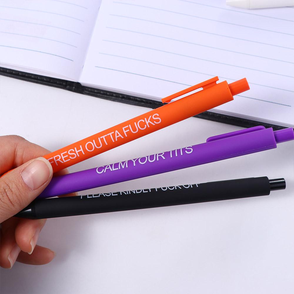 【 ELEGANT 】 Bolpoin Bolpoin Perlengkapan Sekolah Novelty Sister Gift Tinta Pulpen Tulisan 0.5mm Pulpen Lucu