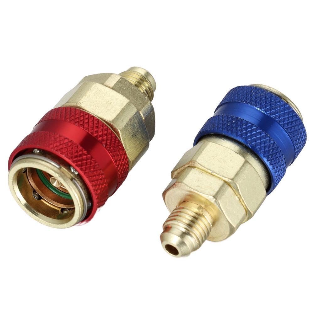 POPULAR Quick Coupling Adapter Kuningan Fitting Ac Otomatis Fitting Selang Ac Otomatis Pendingin Ruangan Refrigerant