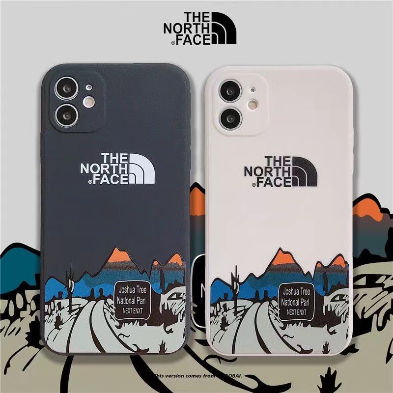 IPHONE Square Side North Casing Ponsel Fleksibel Tahan Guncangan Untuk Iphone14 13 12 11 Pro Max X Xs Max Xr 7 8 Plus Case Cover