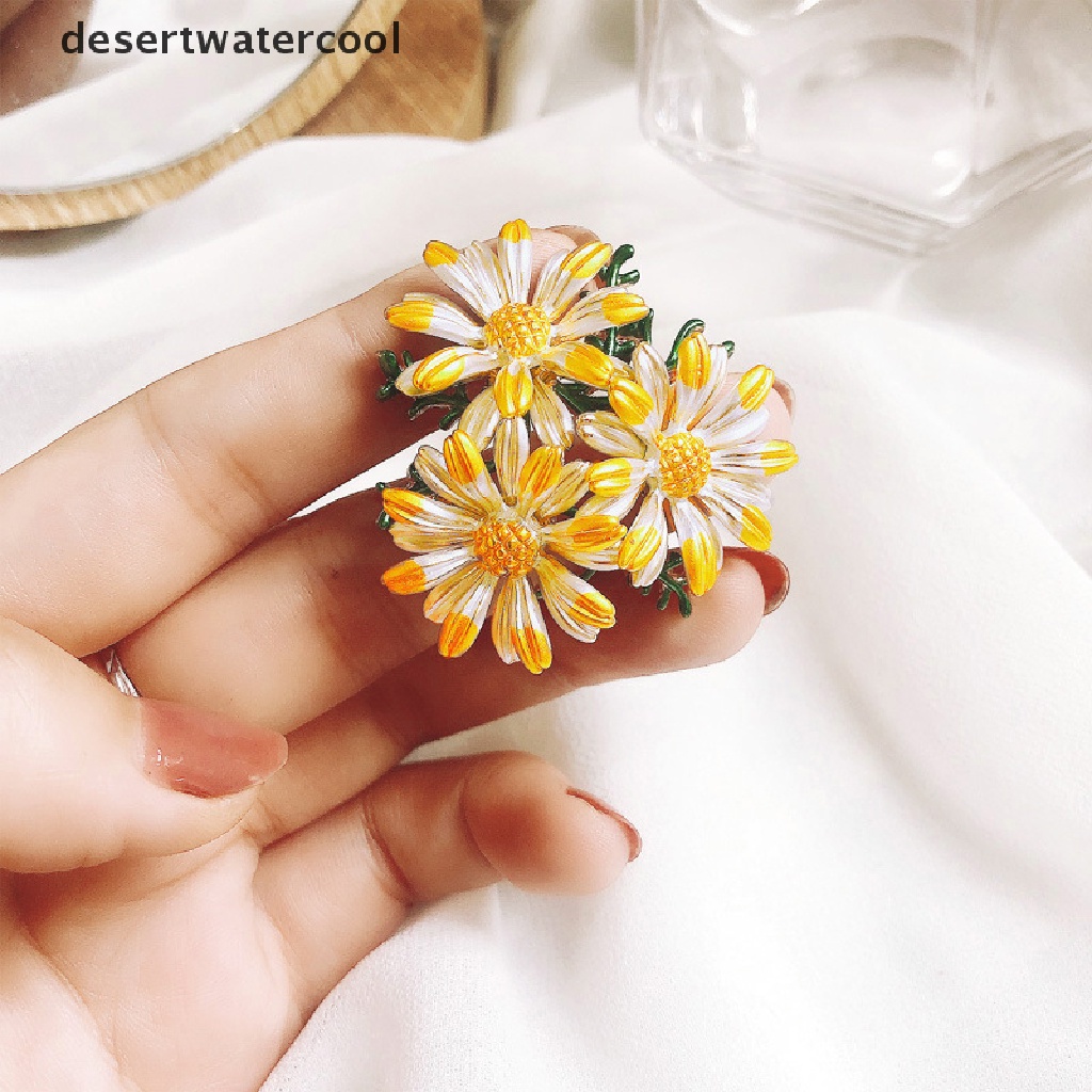 Deid Fashion Tanaman Bunga Daisy Bros Pin Kerah Aksesoris Perhiasan Hadiah Martijn