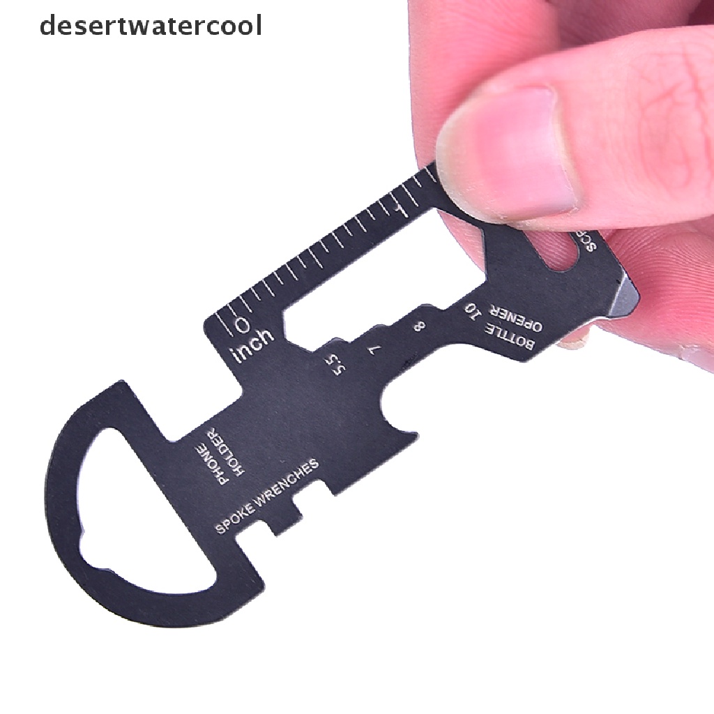 Deid Outdoor Multi-Fungsi Alat Pembuka Kartu Gantungan Kunci Dengan Gadget Serbaguna Tool Martijn