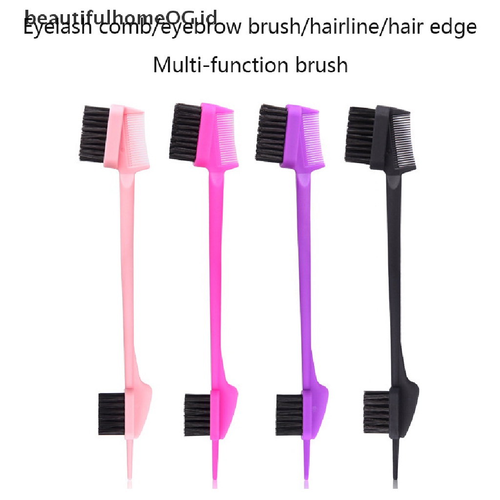 // Beauty// 3pcs Sisir Kuas Alis Alat Kosmetik Dua Sisi Untuk Makeup Rusak **