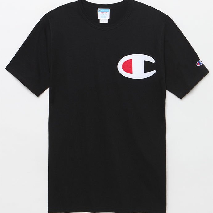 Champion Reverse Weave Felt Logo Tee