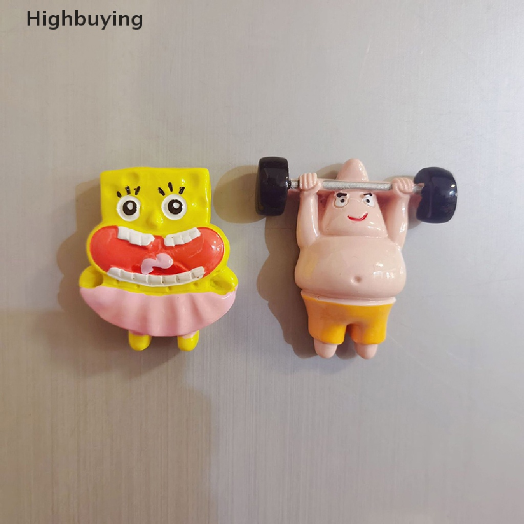 Hbid Kartun Diy Resin Aksesoris Kreatif 3D Lucu Kulkas Dekorasi Rumah Magnet Glory