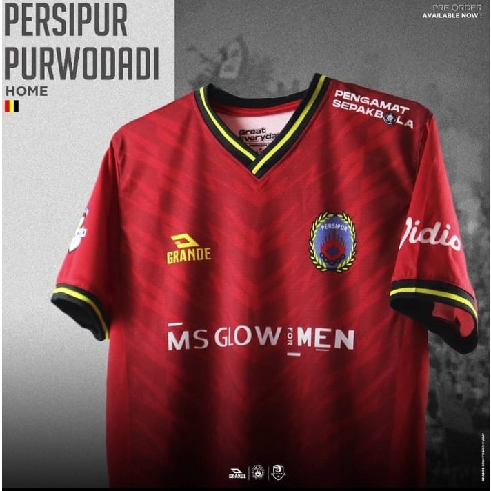 JERSEY PERSIPUR PURWODADI LIGA 3 MUSIM 2021