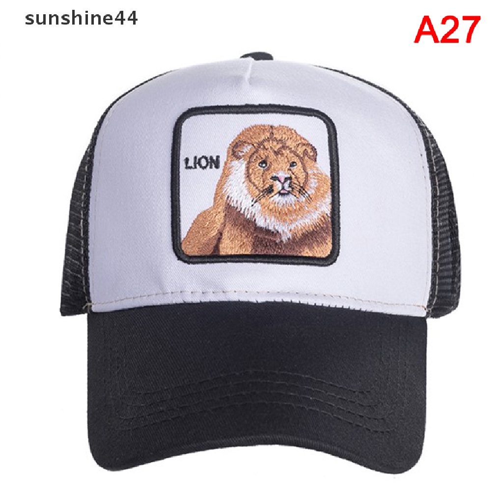 Sunshine Topi Jaring Animal Farm Trucker Topi Baseball Topi Ayah Topi Snapback ID