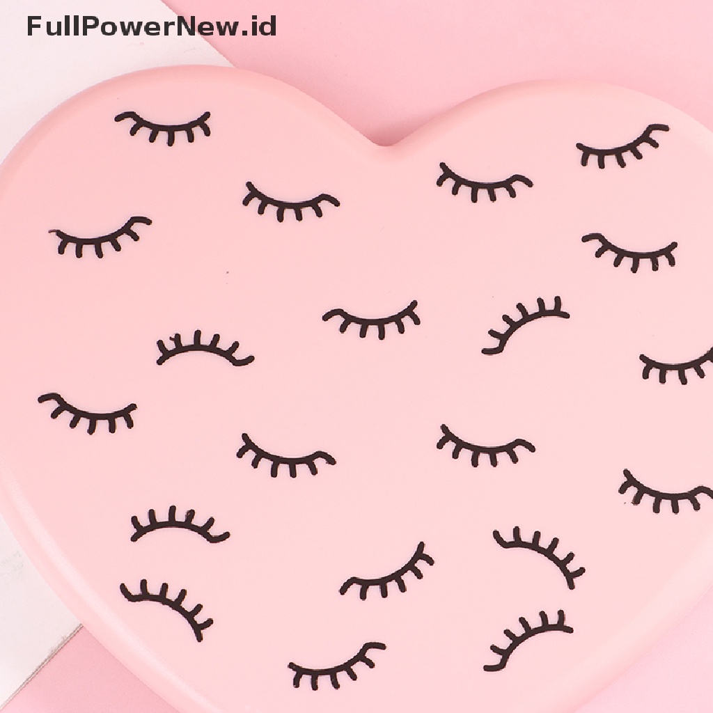 Power Handheld Eyelash Mirror Cermin Inspeksi Bulu Mata Makeup Gadget Vanity Mirror ID