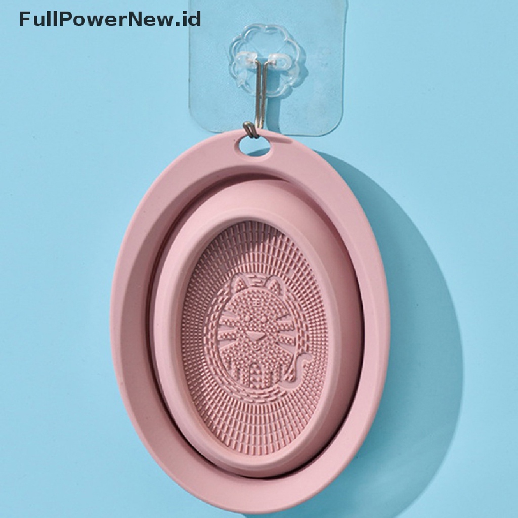 Power Silicone Makeup Brush Cleaner Alat Alas Pembersih Papan Scrubber Cuci Mangkok ID