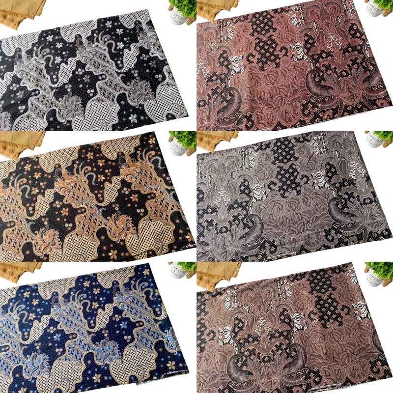 Kain Batik Meteran Bahan Katun Batik Premium Kode F