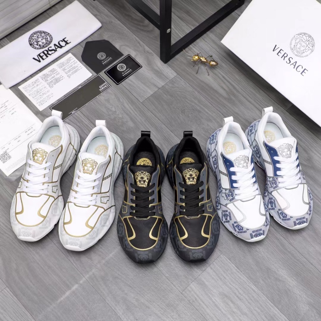 VERSACE trendy men's casual shoes