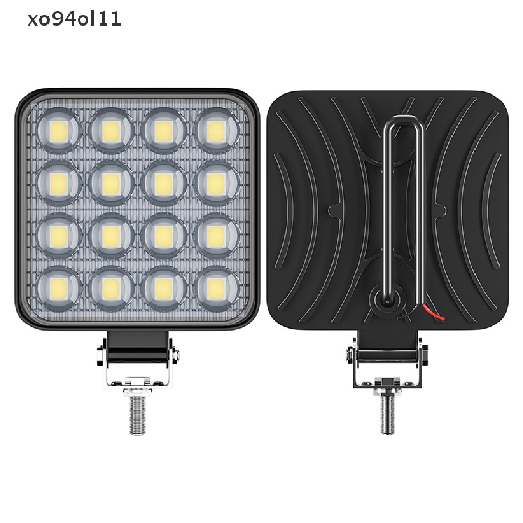 Xo Lampu Kerja LED Mobil 48w DC 12/24volt 6000K Putih Universal Truck Auto Bulbs OL