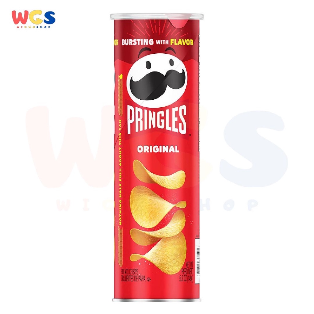 Pringles Original Potato Chips Crisps Snacks On The Go  5.2oz 149g