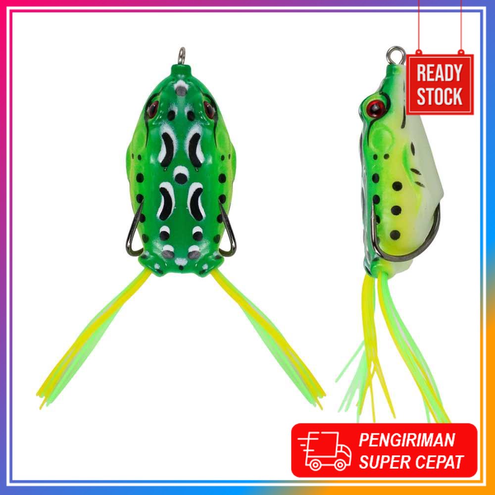 BISA COD Umpan Pancing Silikon Bentuk Kodok - UMK01 Toko Pancingan Alat Pancing Mancing Lengkap